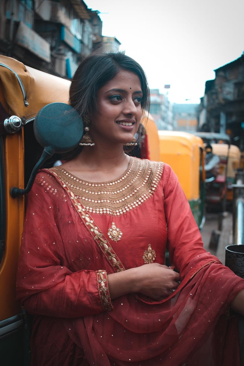 Indian woman in traditional attire